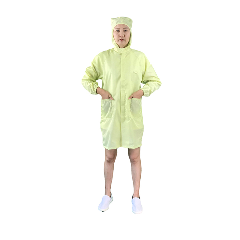 帶帽防靜電防護(hù)服
